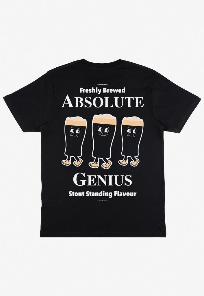 printed Guinness t-shirt with graphic Guinness character