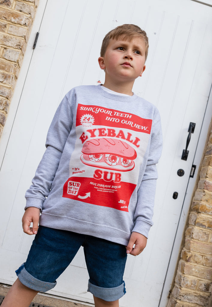 Kids fast food graphic outfit