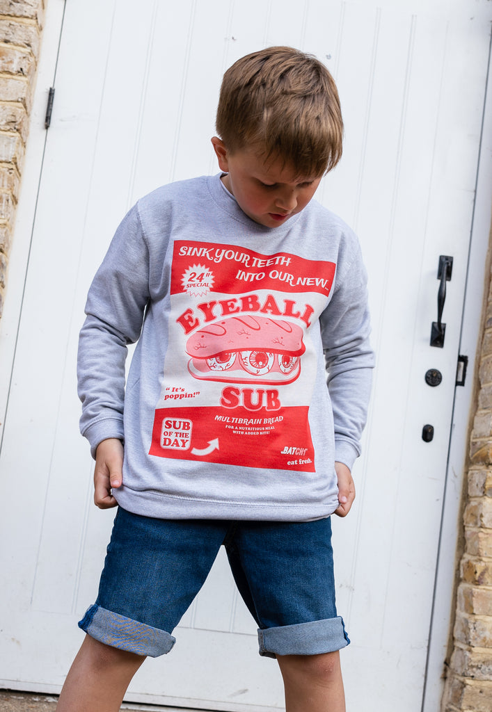 Children's vintage style printed jumper