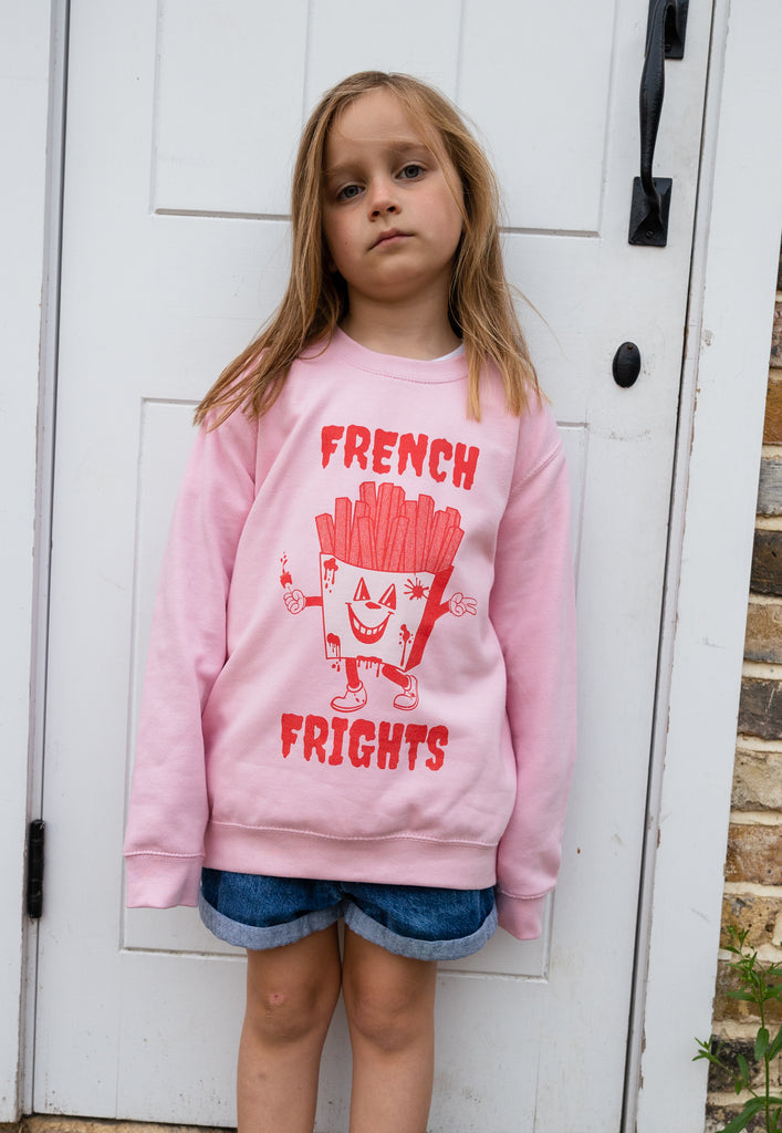 Girl's fast food slogan top