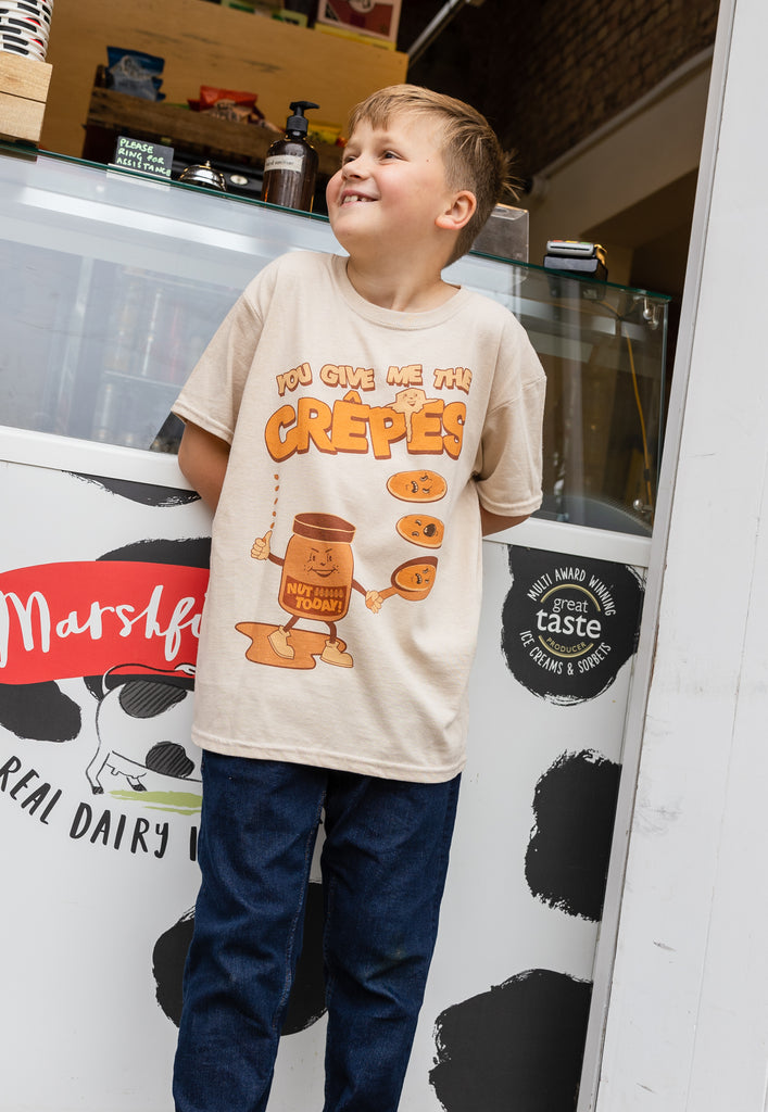 kid's fast food graphic top