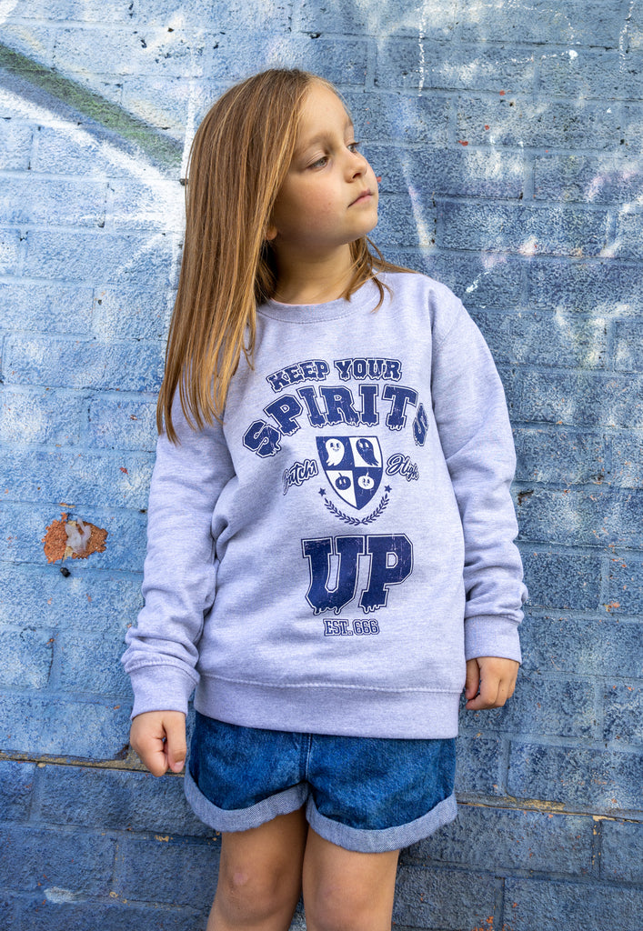 children's eco friendly printed jumper