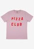 Flatlay of Pizza Club slogan tshirt