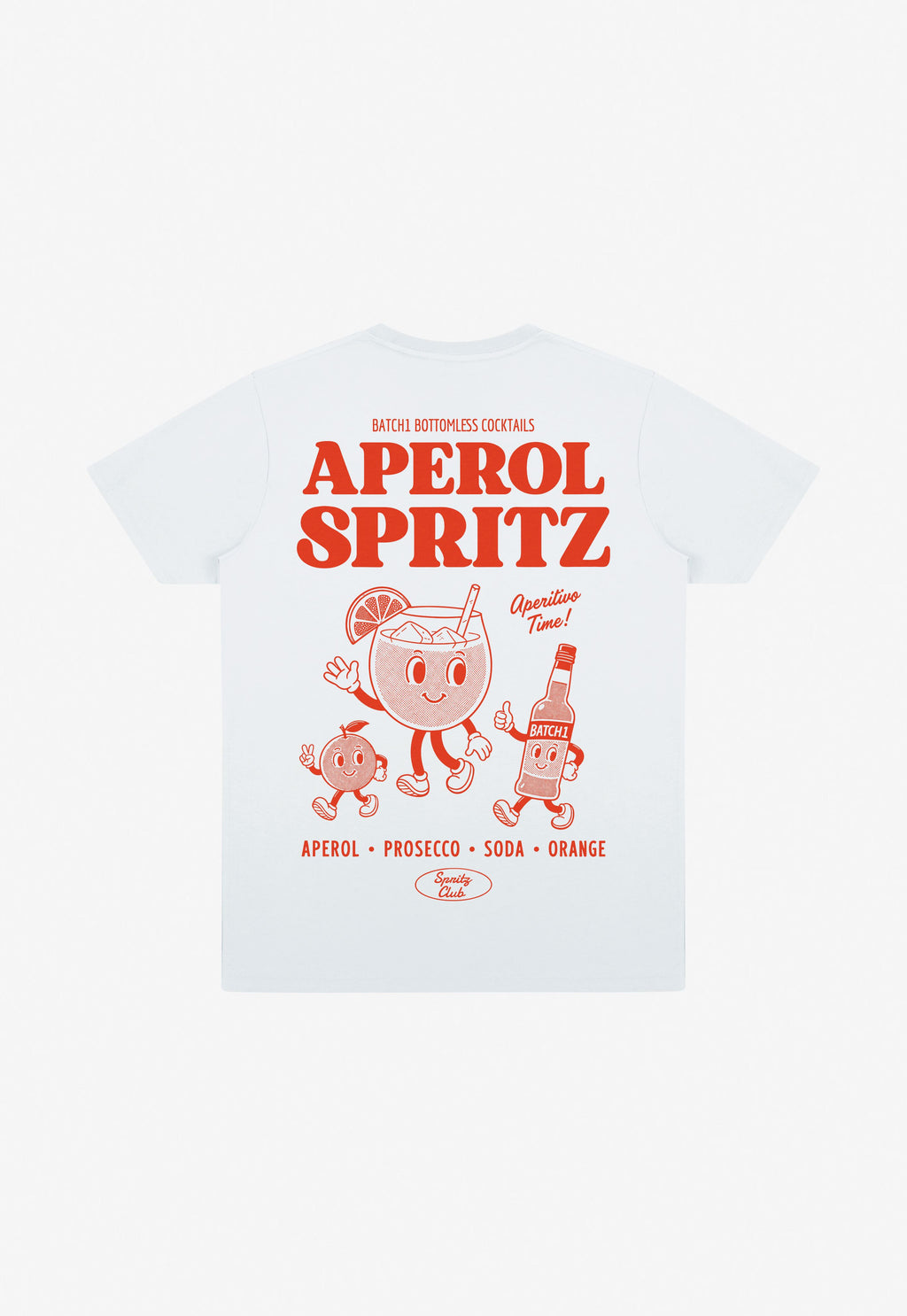 Aperol Spritz T-Shirt in White