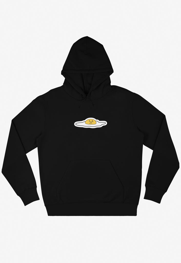 Terrifried Fried Egg Hoodie in Black – Batch1