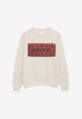 Boredom Biscuit Graphic Sweatshirt in Sand
