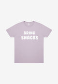 Bring Snacks T-Shirt In Dusty Purple