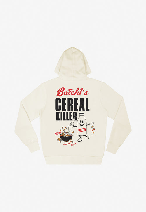 Cereal Killer Hoodie in Vanilla