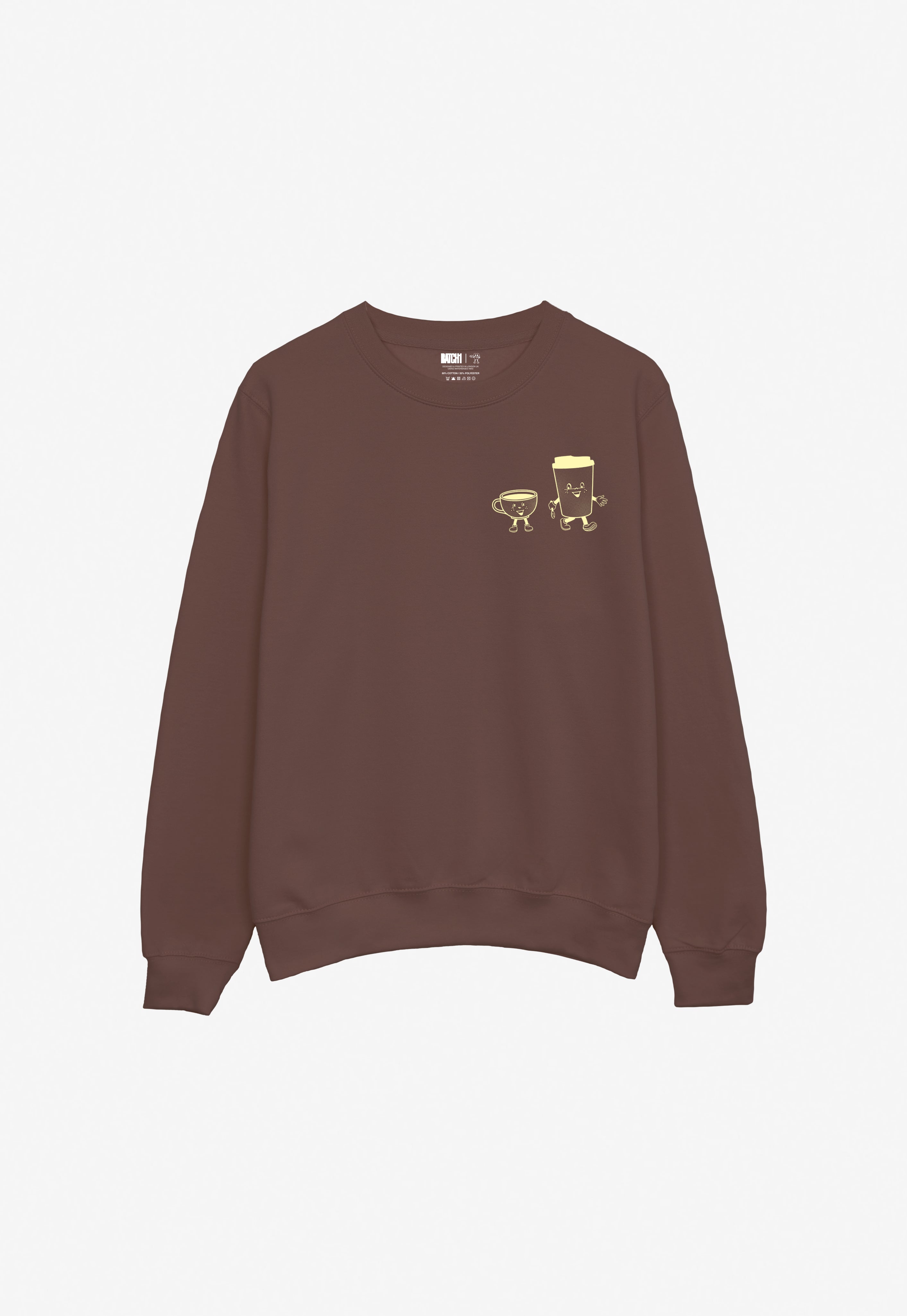 Daily Grind Sweatshirt in Brown