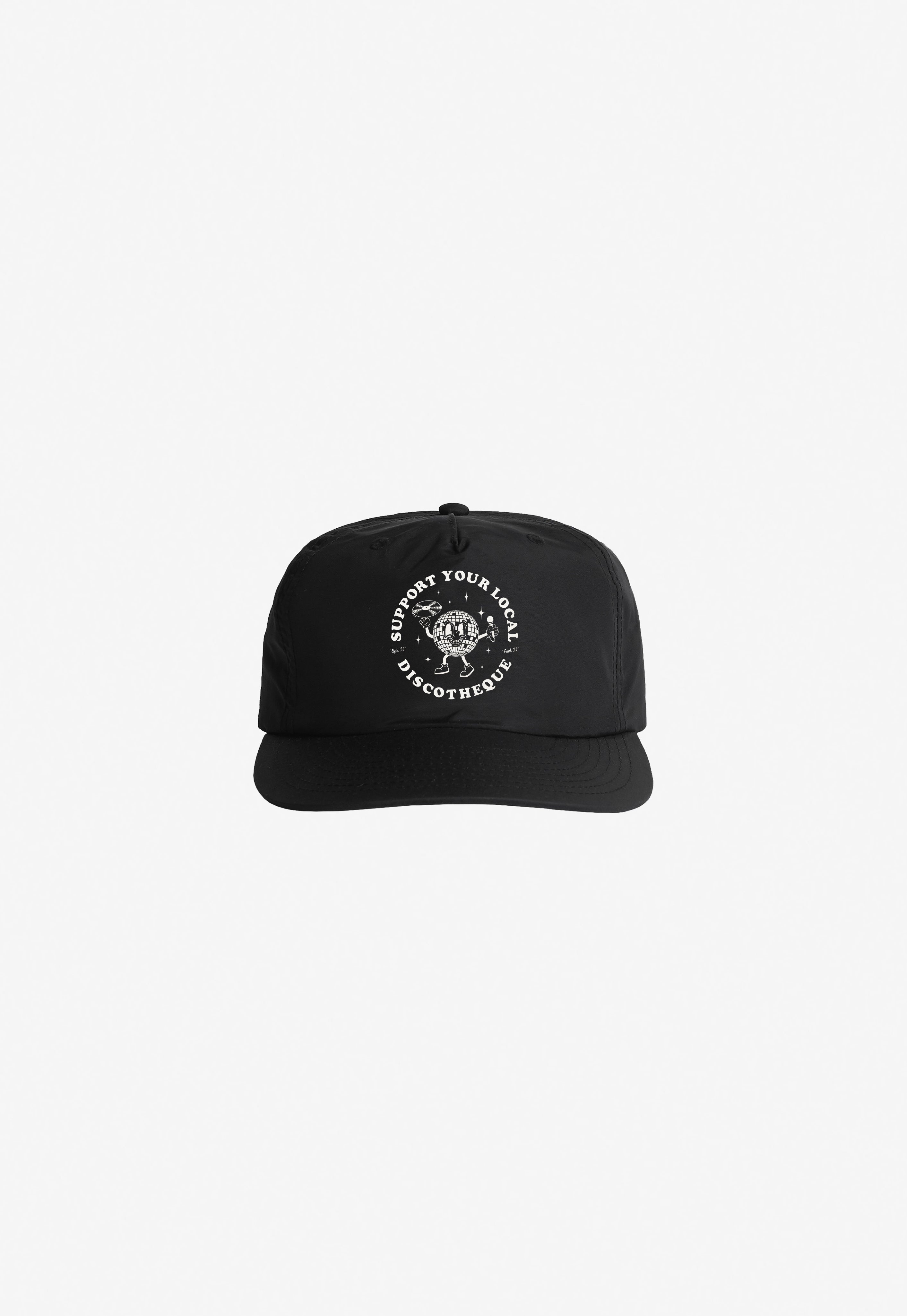 Support Your Local Discotheque Cap