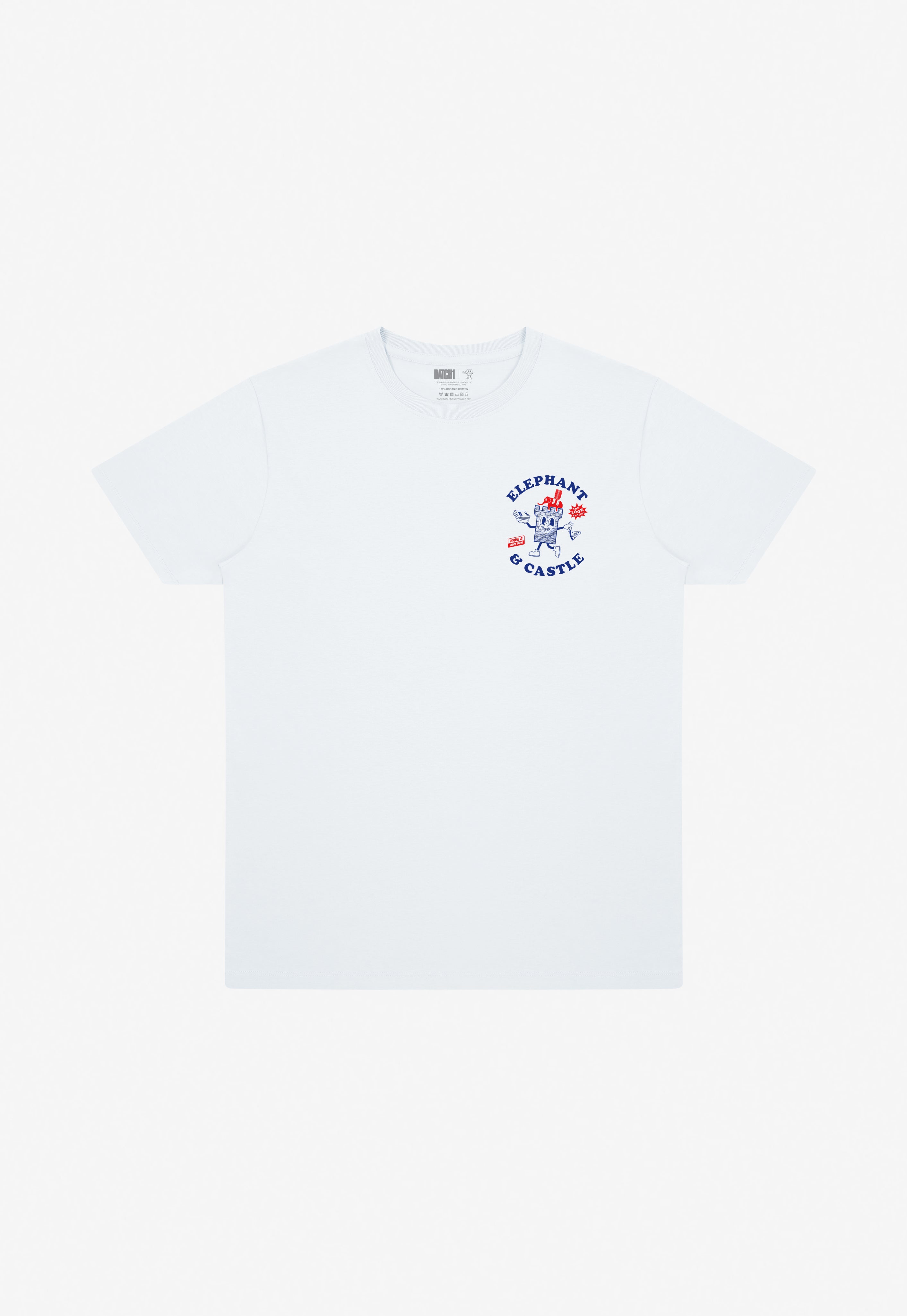 Elephant And Castle T-Shirt in White