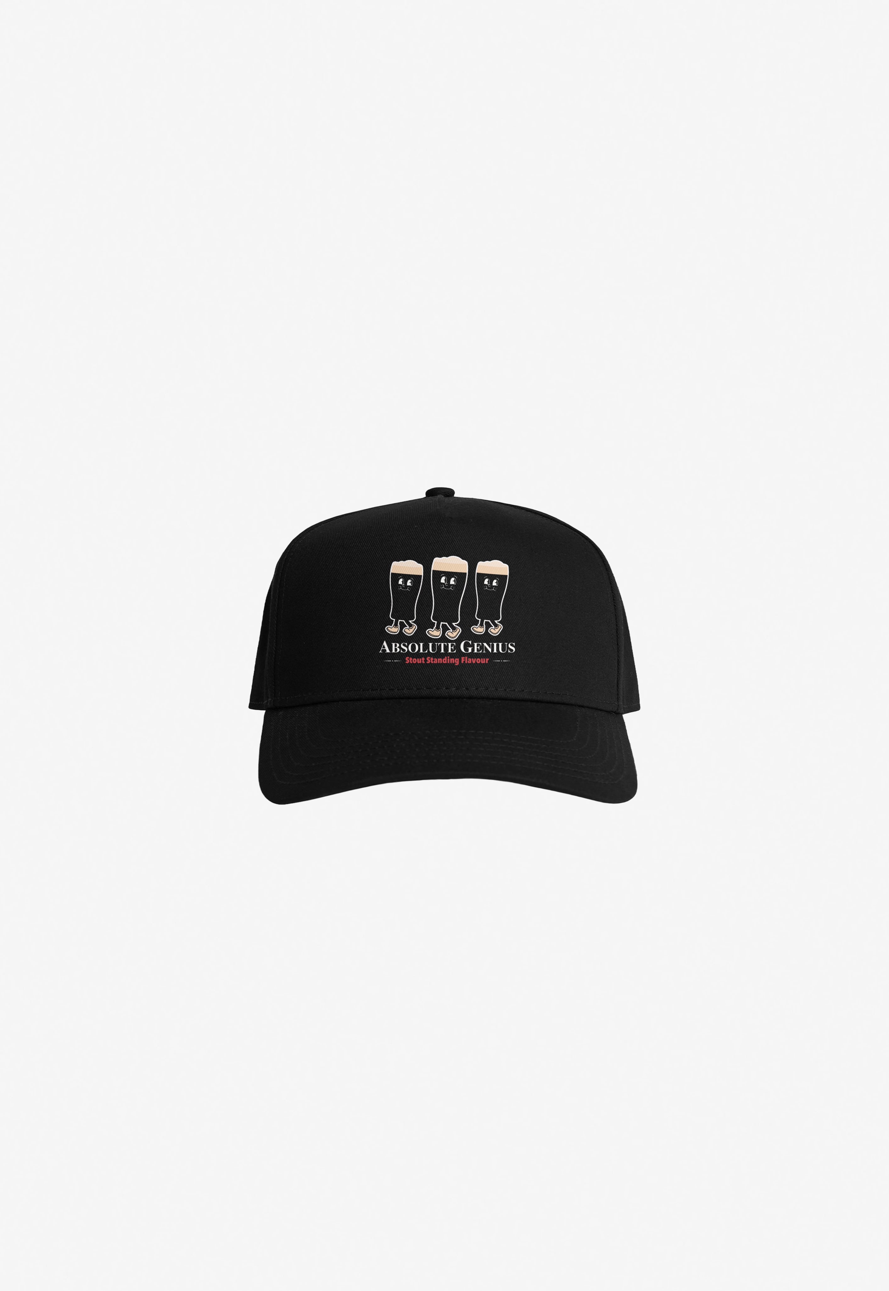Absolute Genius Cap In Black