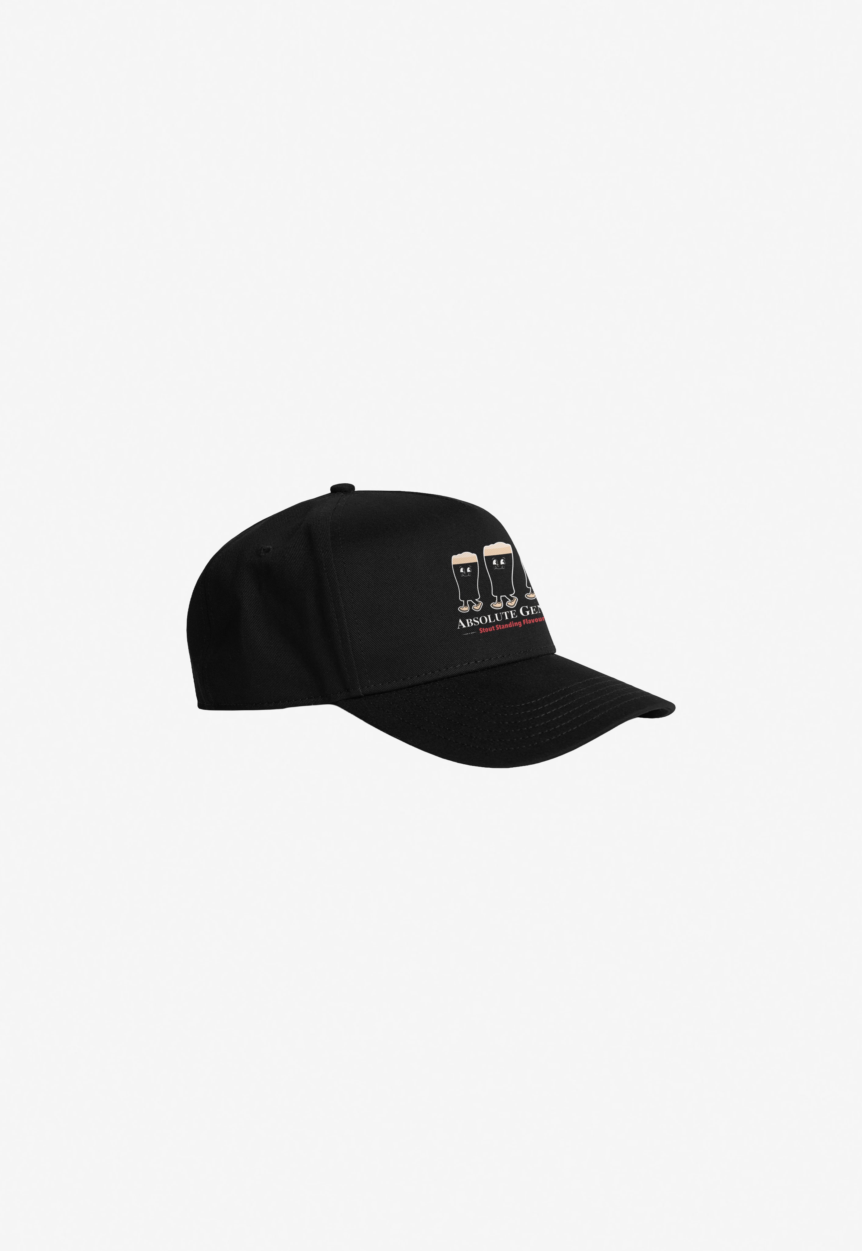 Absolute Genius Cap In Black