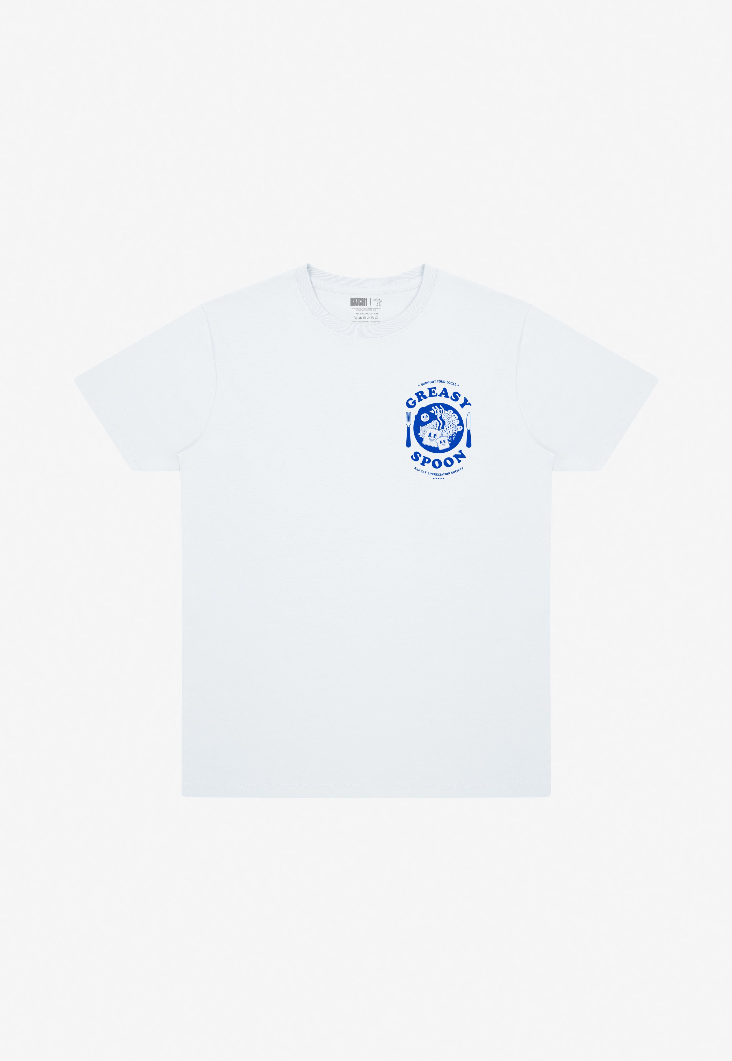 Greasy Spoon T-Shirt in White