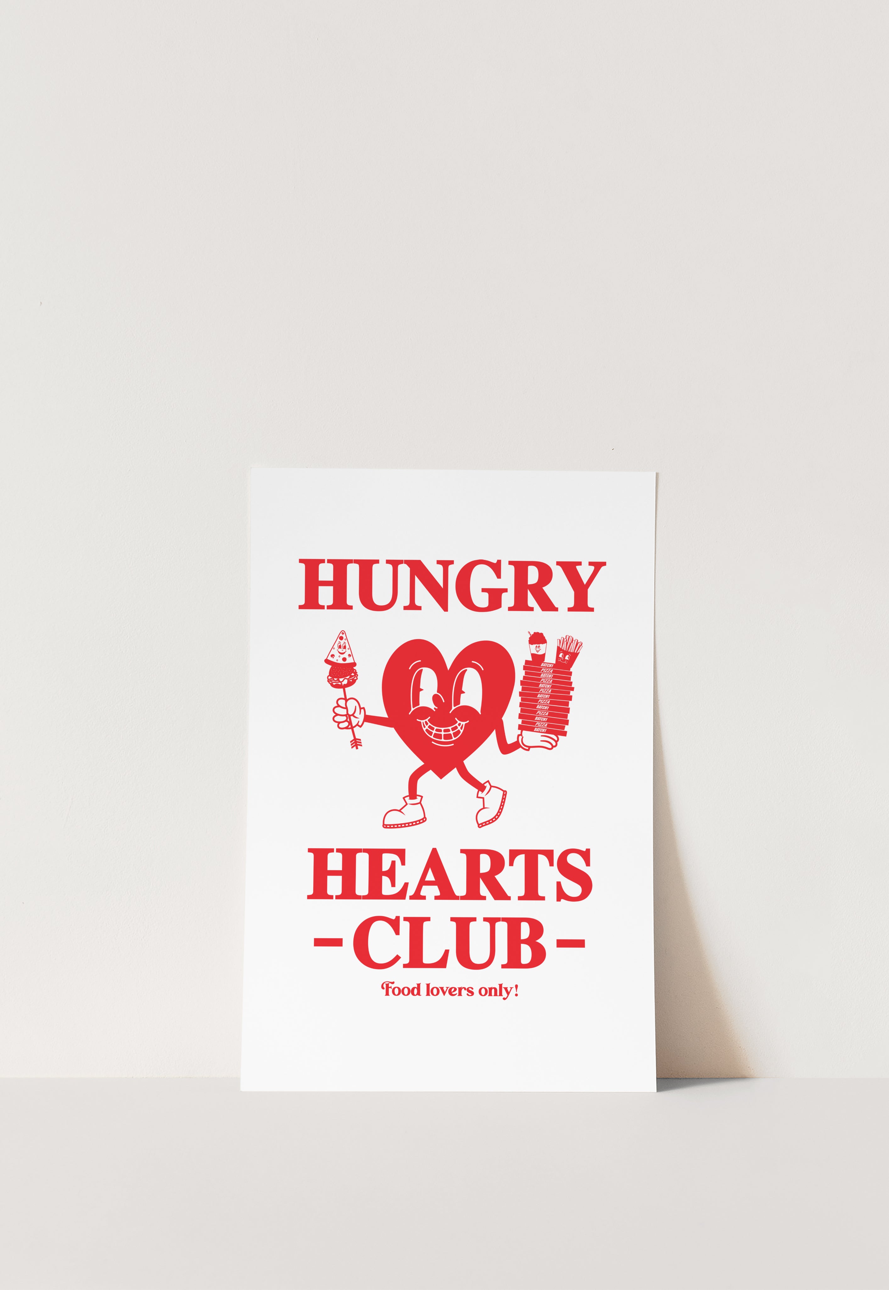 Hungry Hearts Print