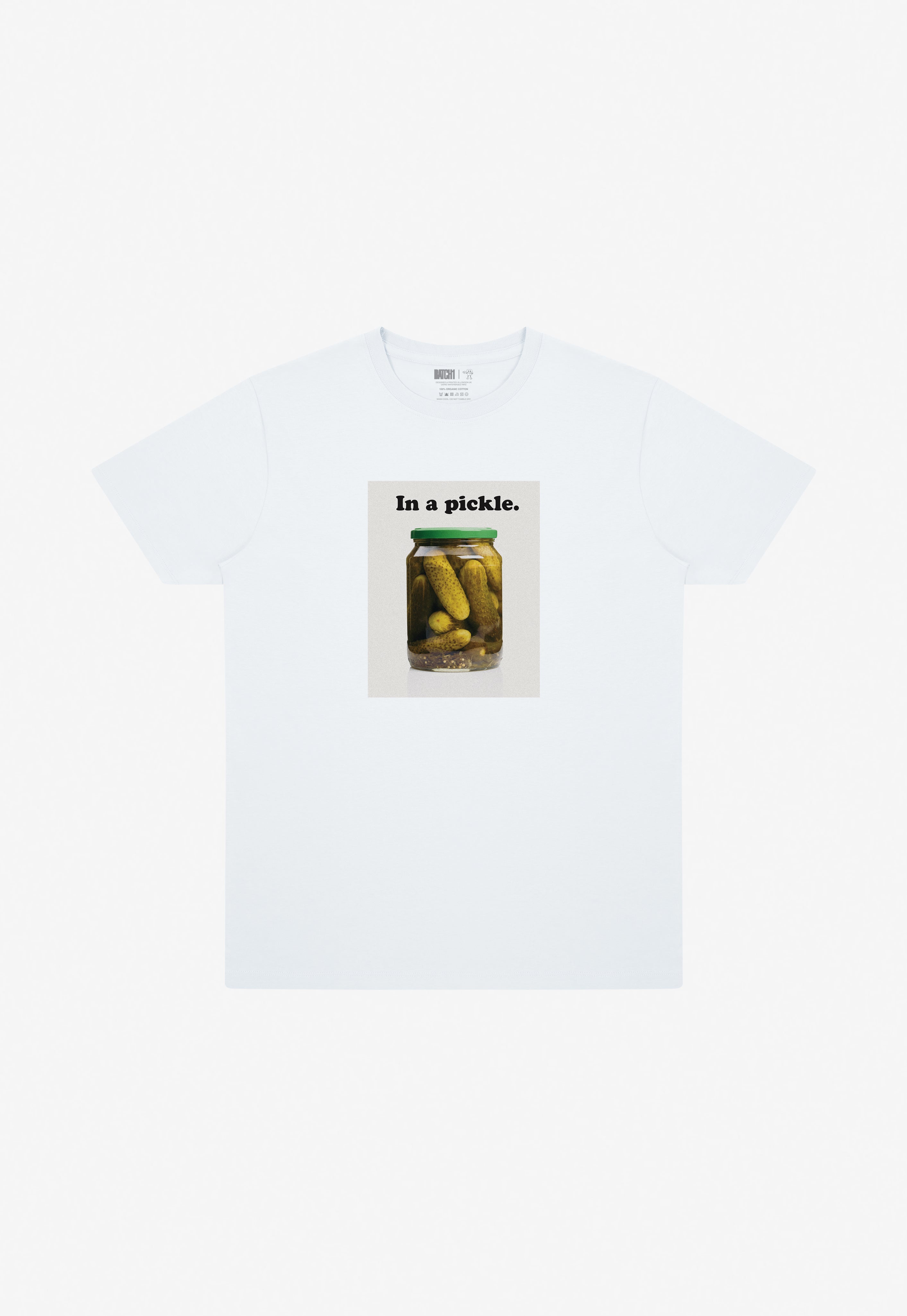 In A Pickle Graphic T-Shirt in White