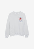 Lucky Fried Chicken Sweatshirt in Ash