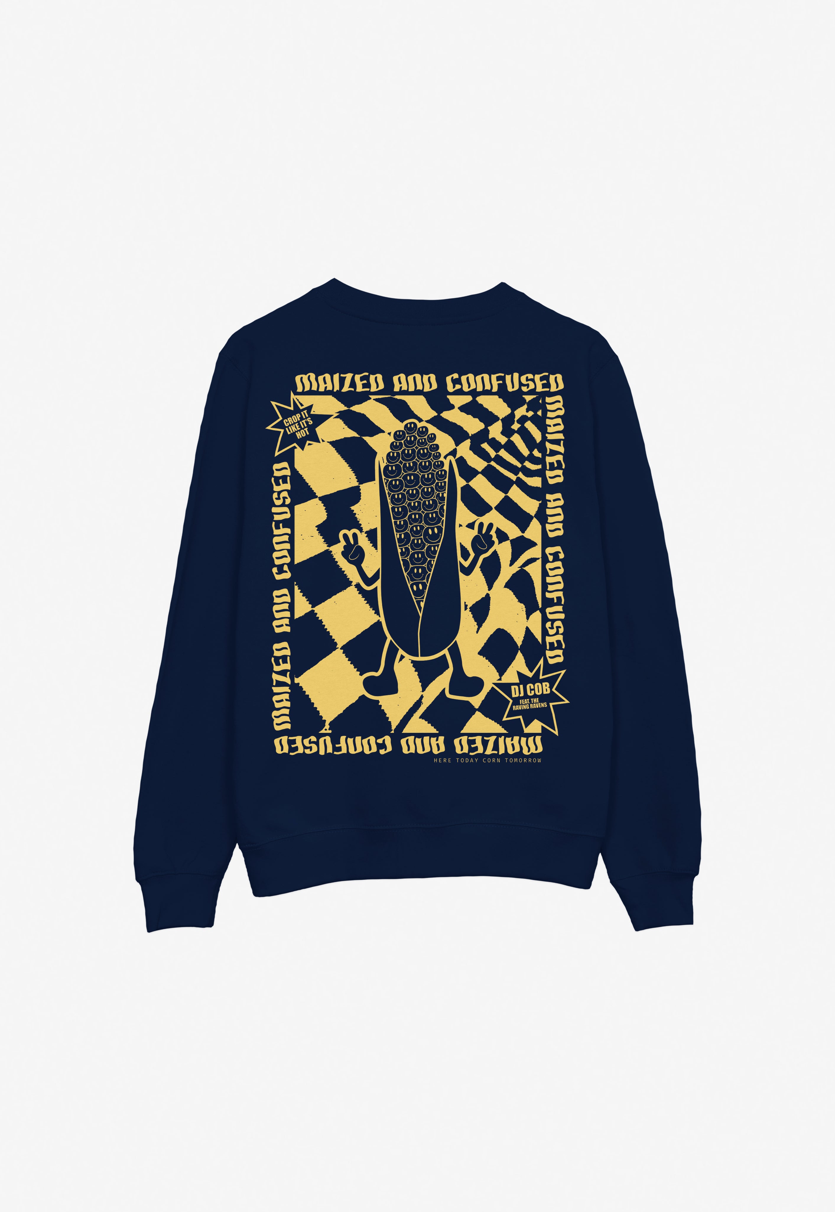 Maized and Confused Sweatshirt in Navy