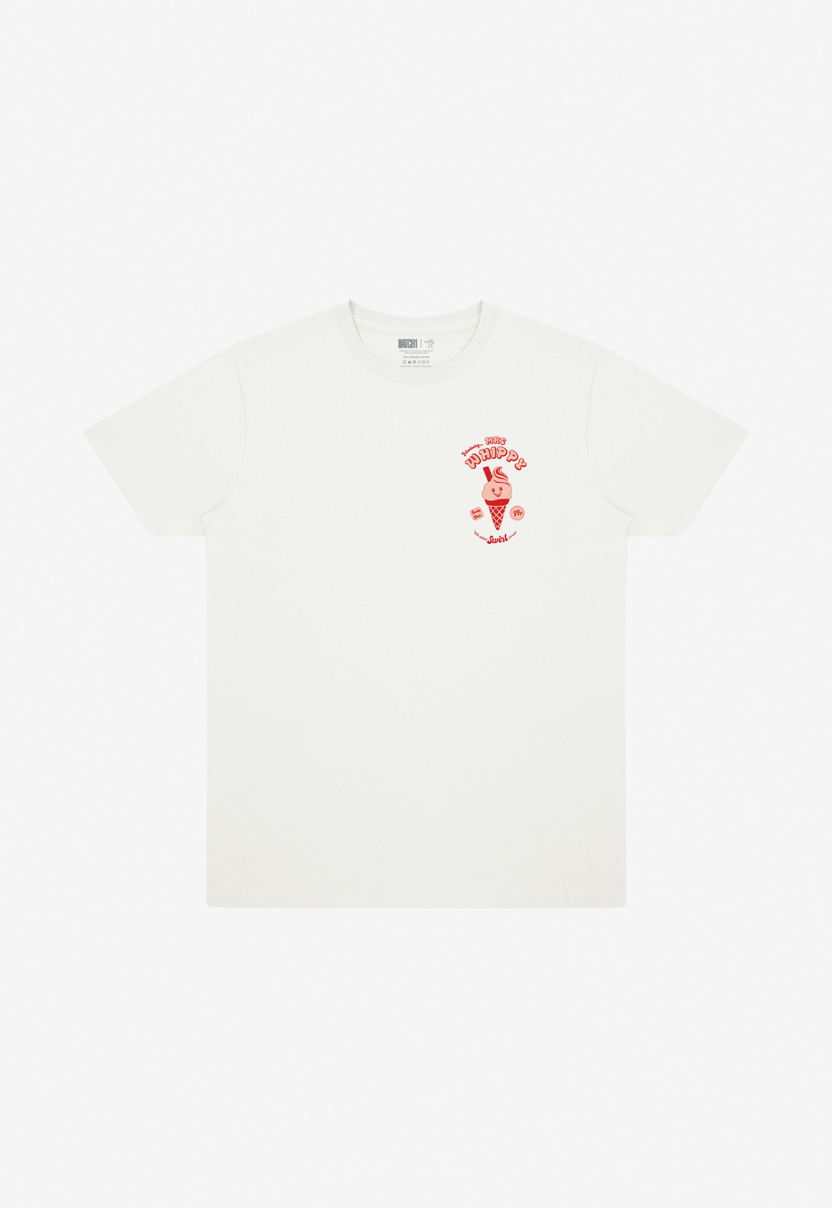 Mrs Whippy T-Shirt in Off White