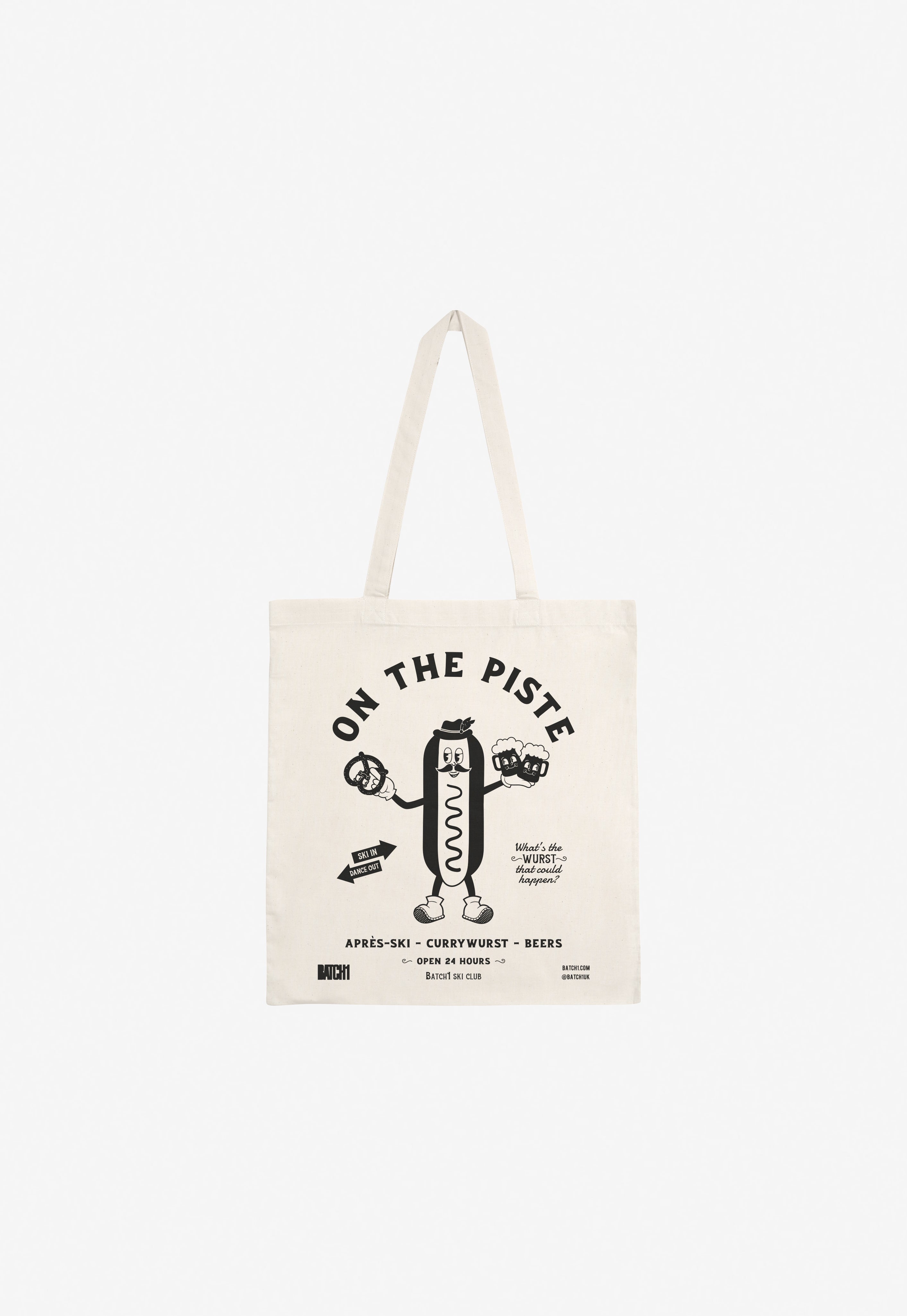 On The Piste Tote Bag