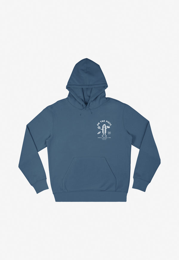 On The Piste Hoodie in Blue