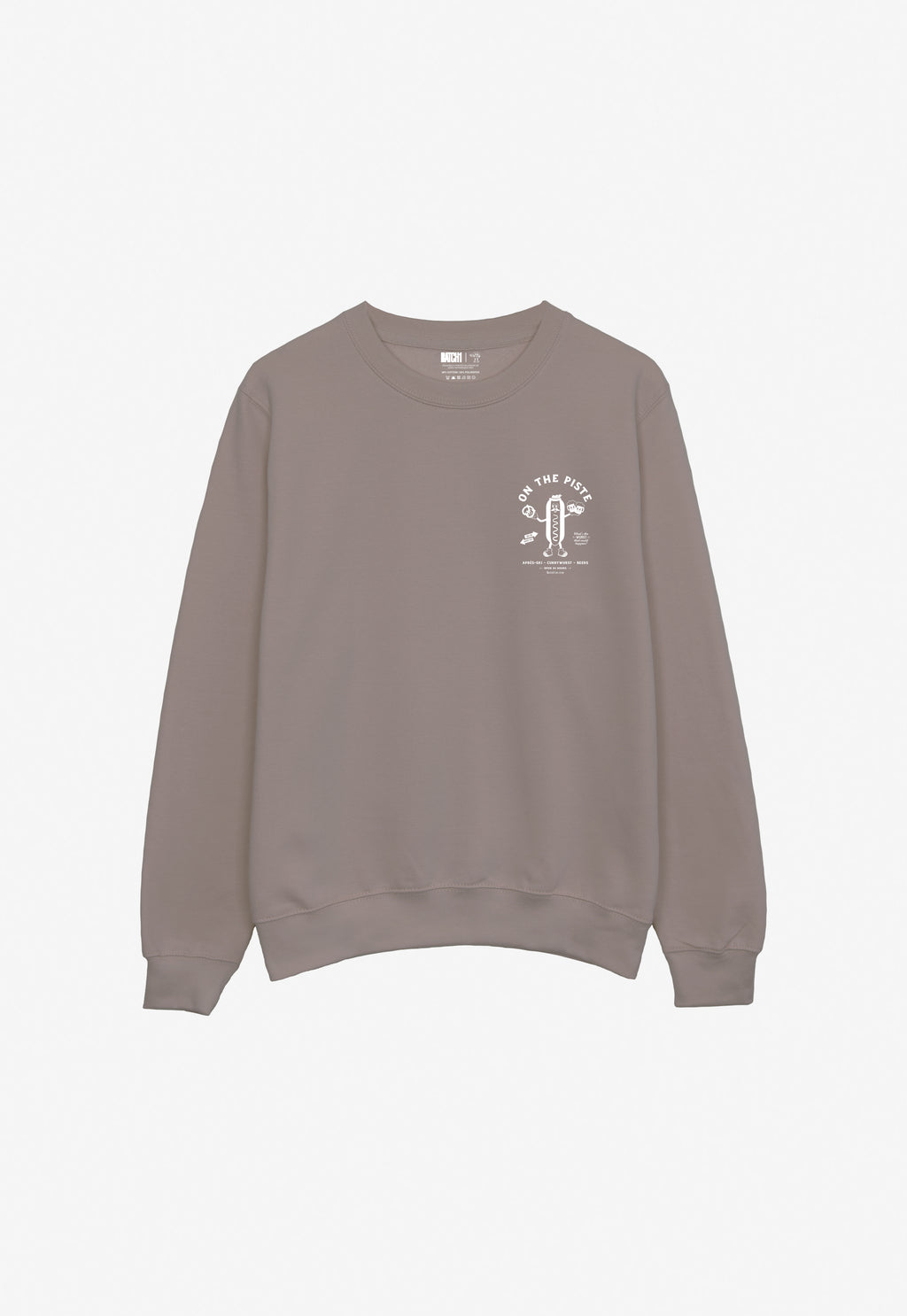 On The Piste Sweatshirt in Mocha