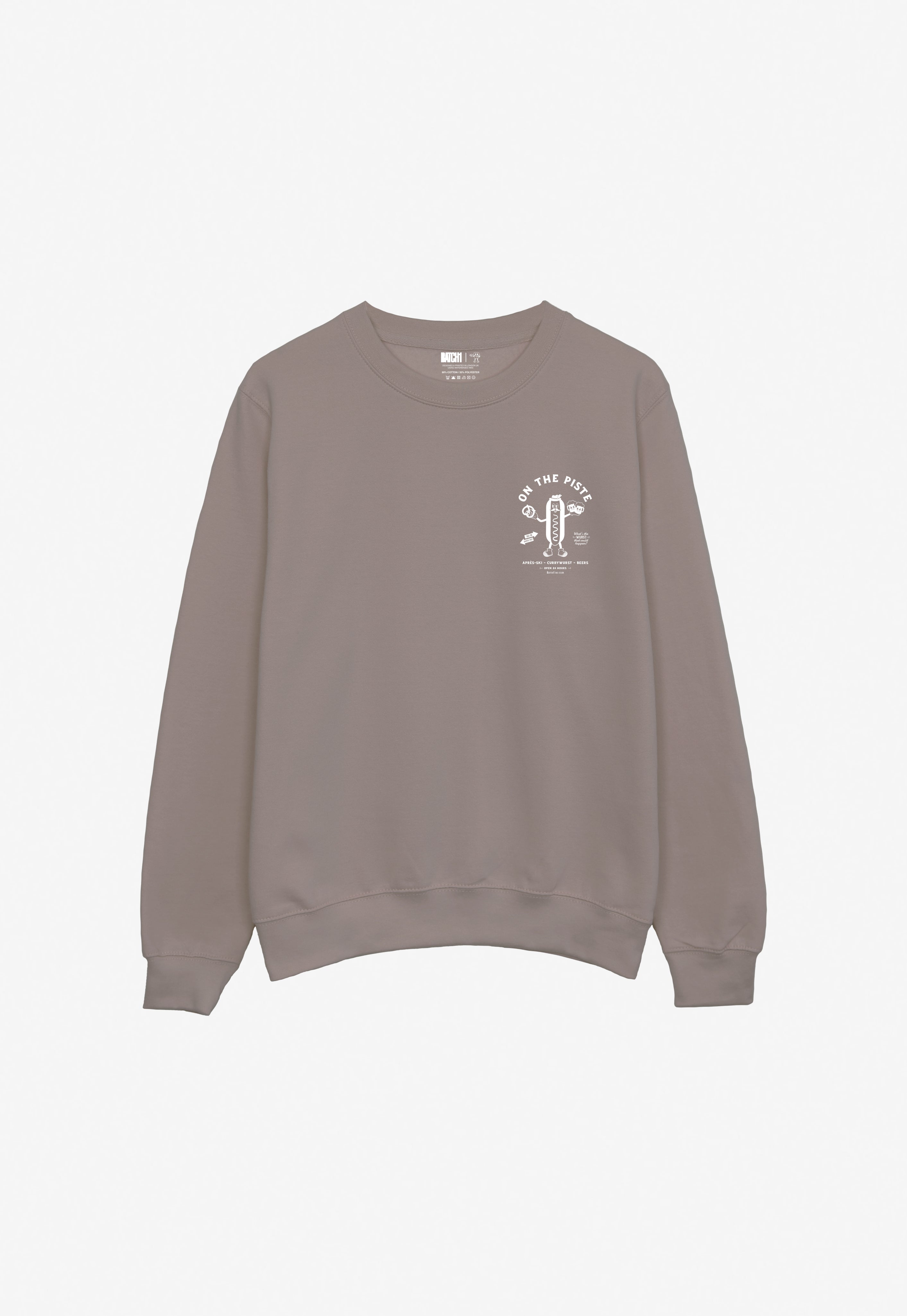 On The Piste Sweatshirt in Mocha