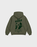 In a Pickle Oversized Hoodie in Olive