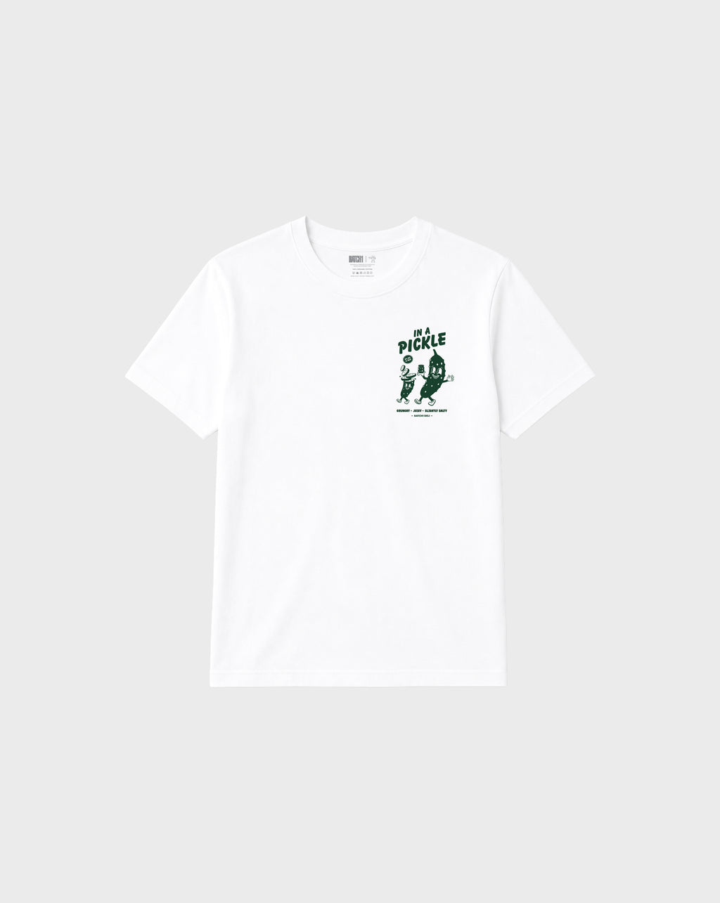 In a Pickle Graphic T-Shirt in White