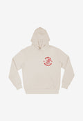 Pizza Monster Hoodie in Sand
