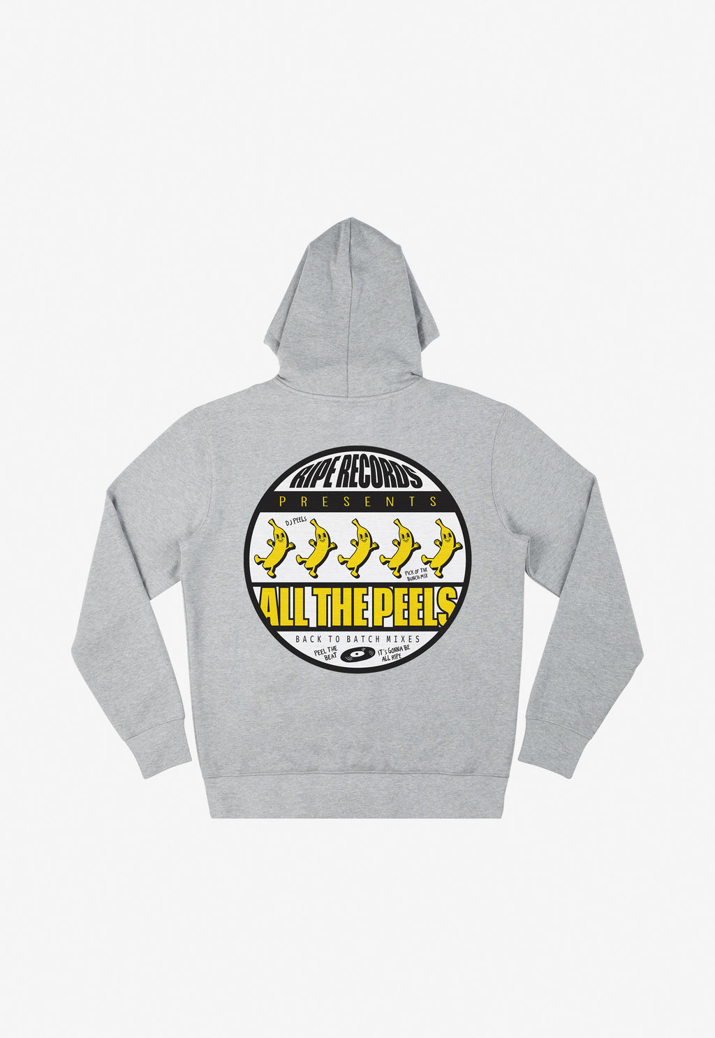 Ripe Records Hoodie in Grey