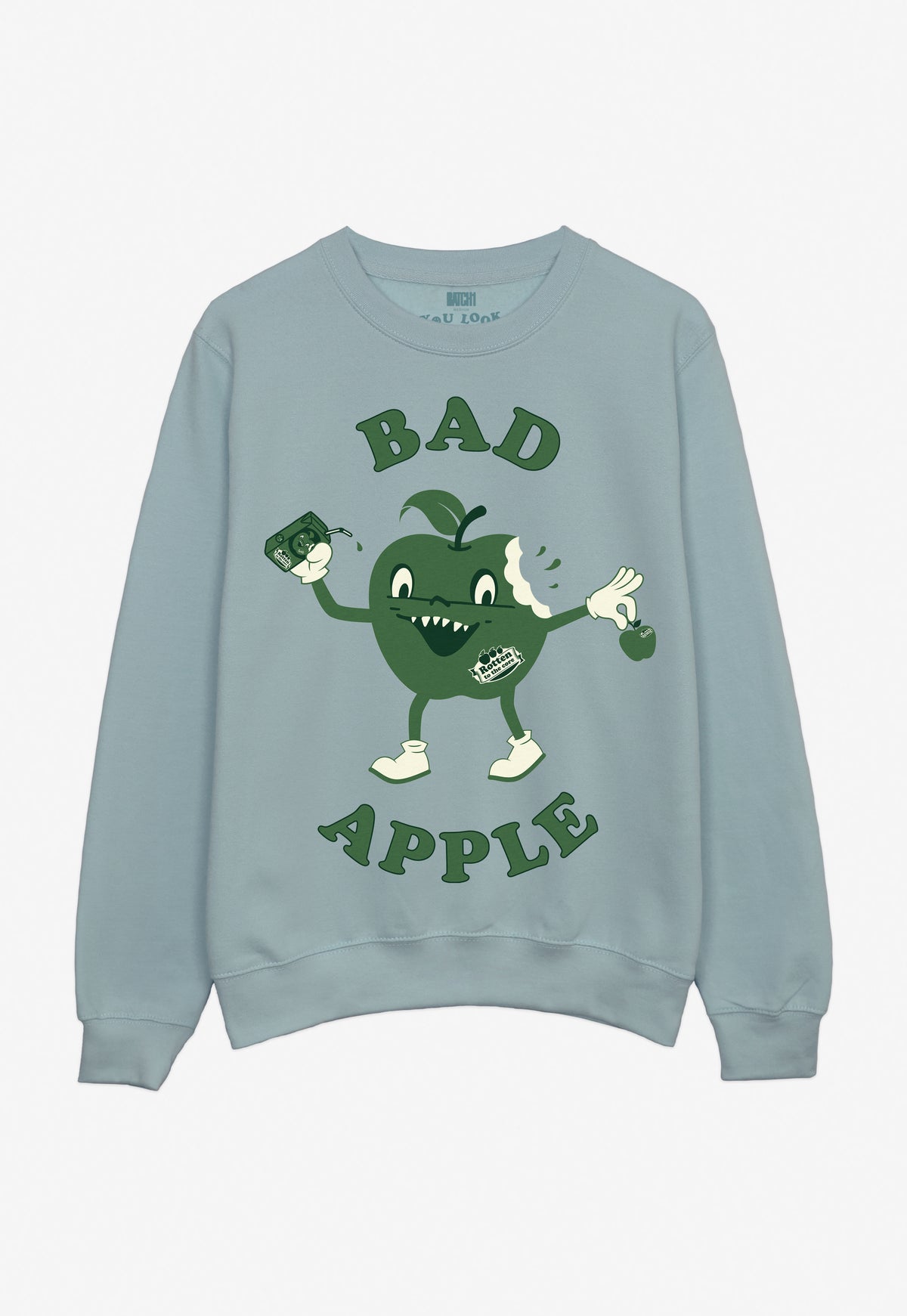 Apple green sweatshirt best sale