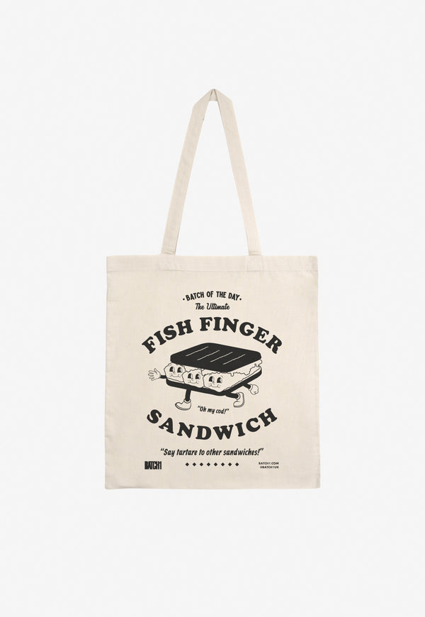 Fish Finger Sandwich Tote Bag