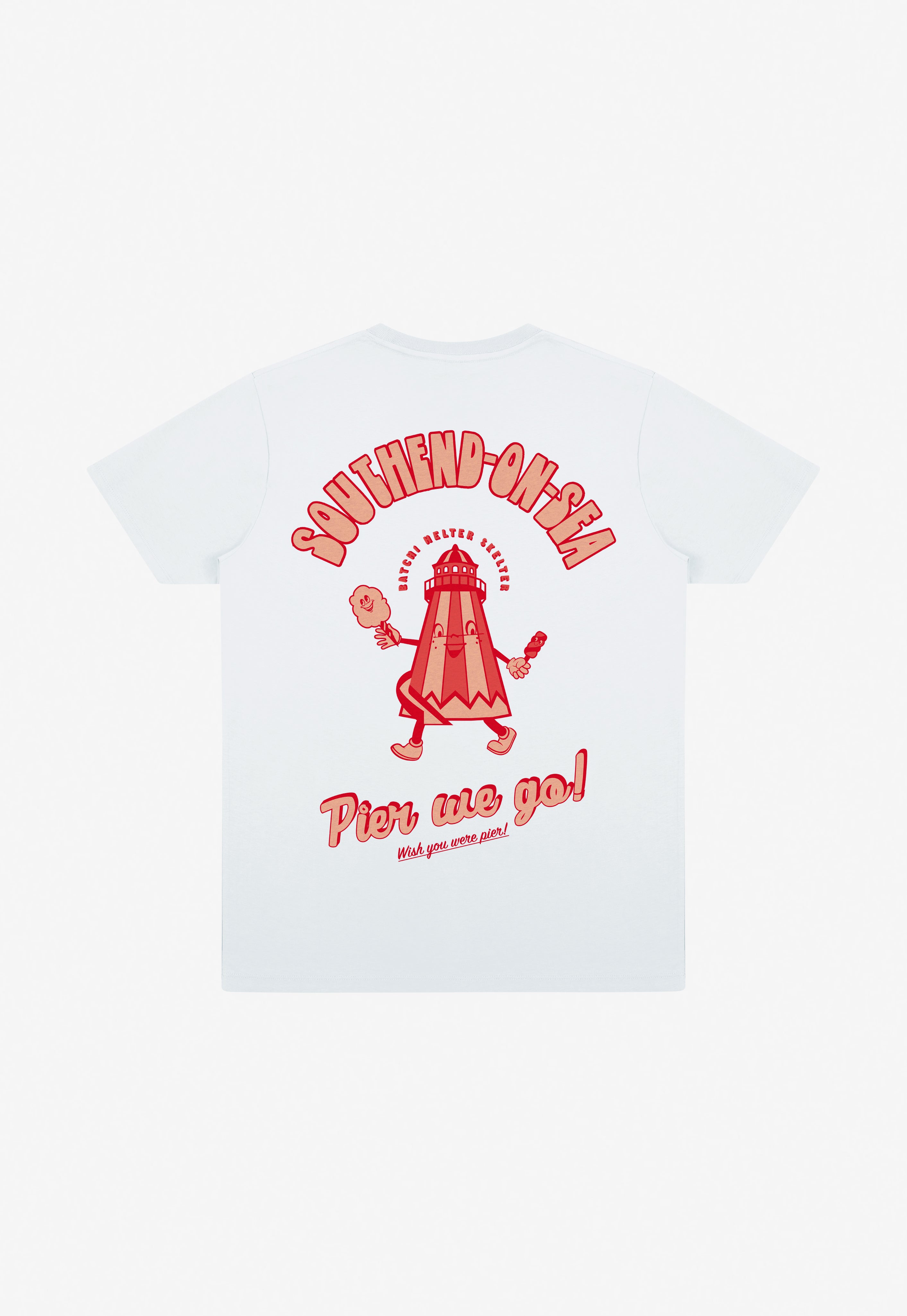 Southend-On-Sea T-Shirt in White