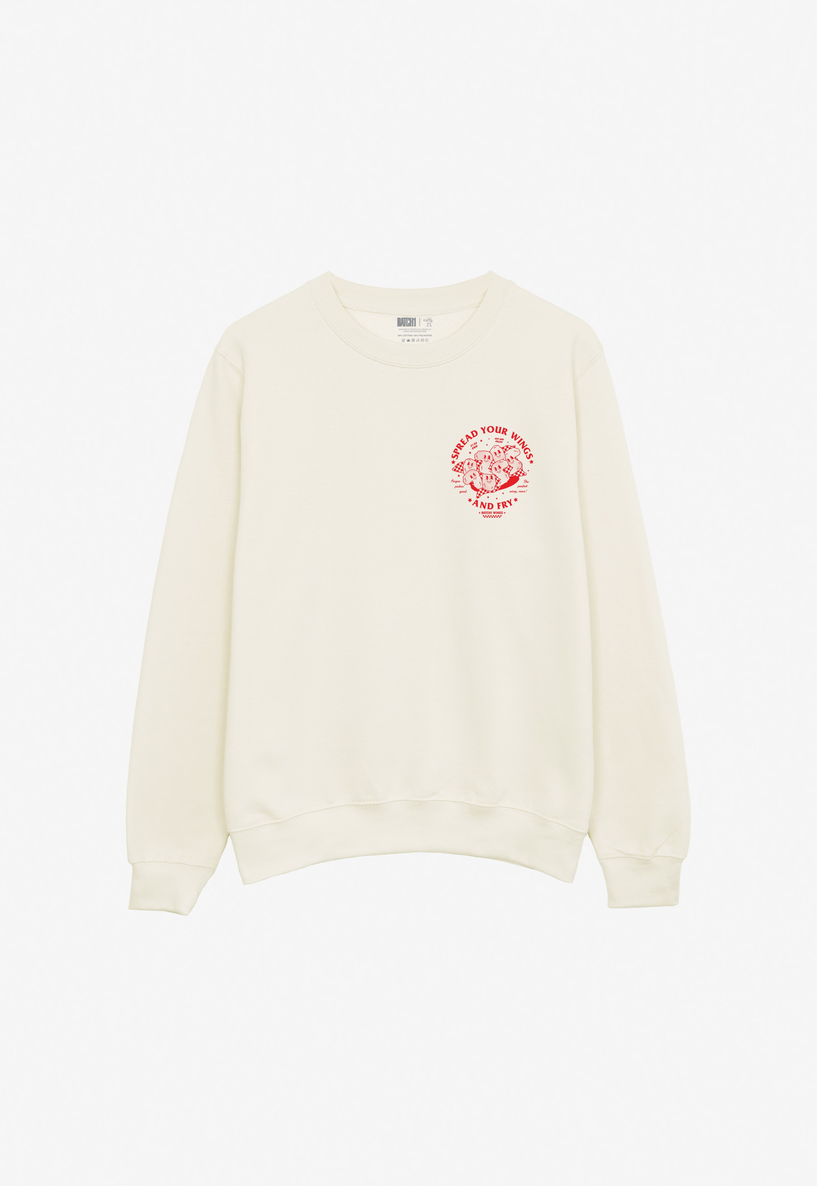 Spread Your Wings Sweatshirt in Vanilla