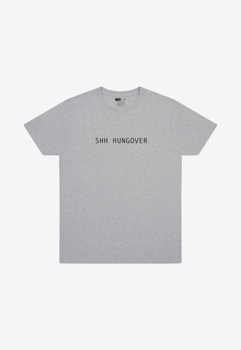 Shh Hungover T-Shirt in Grey