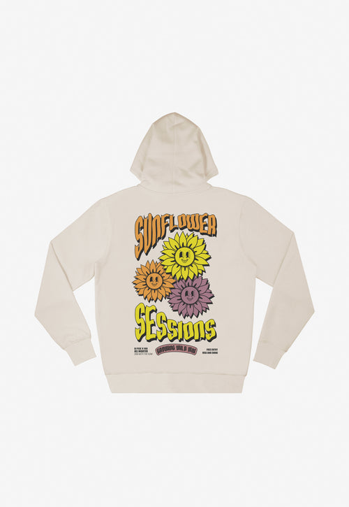 Sunflower Sessions Hoodie in Sand