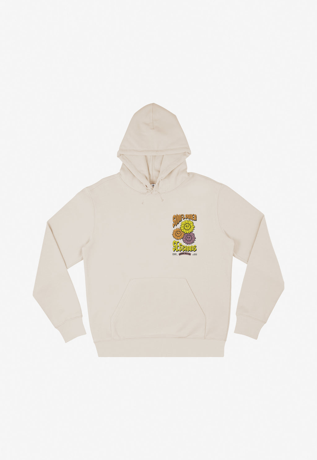 Sunflower Sessions Hoodie in Sand