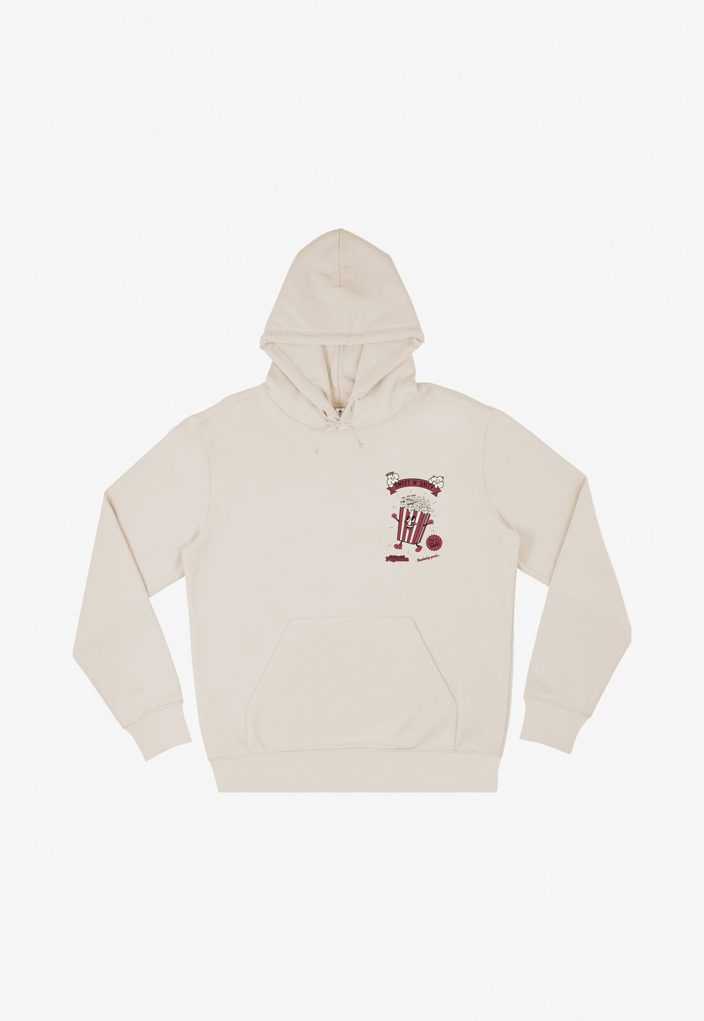 Sweet Salty Popcorn Hoodie in Sand