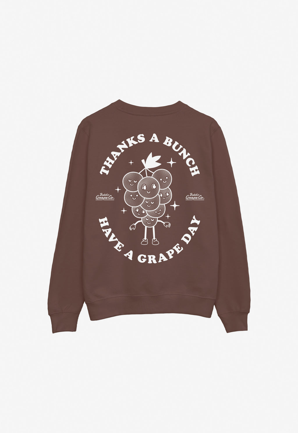 Thanks A Bunch Sweatshirt In Brown