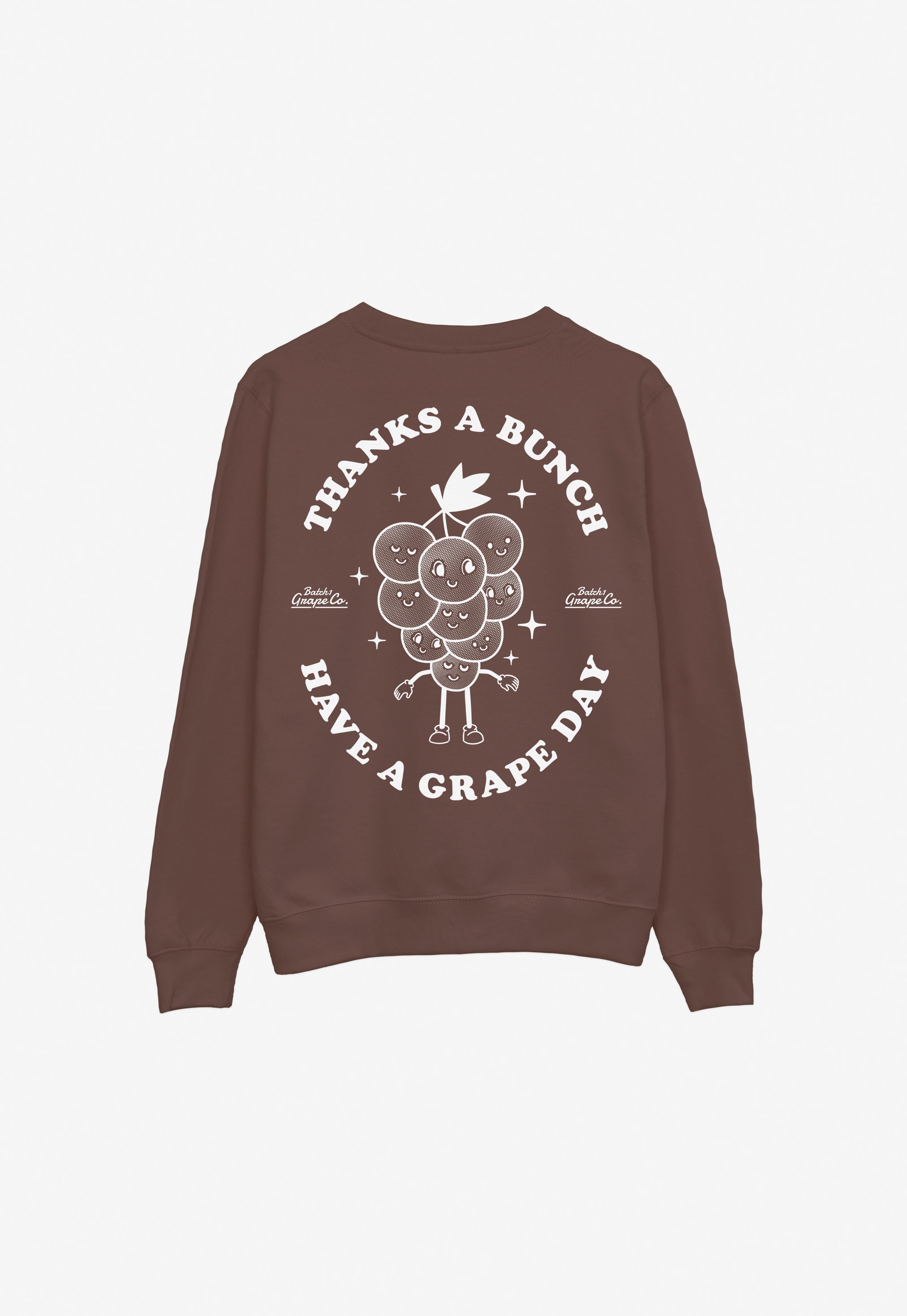 Thanks A Bunch Sweatshirt In Brown