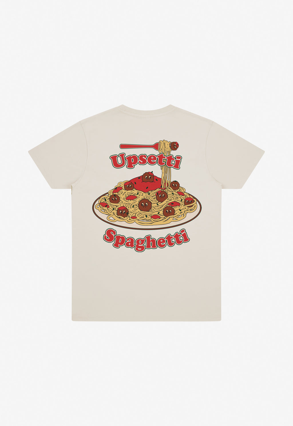 Upsetti Spaghetti T-Shirt In Sand