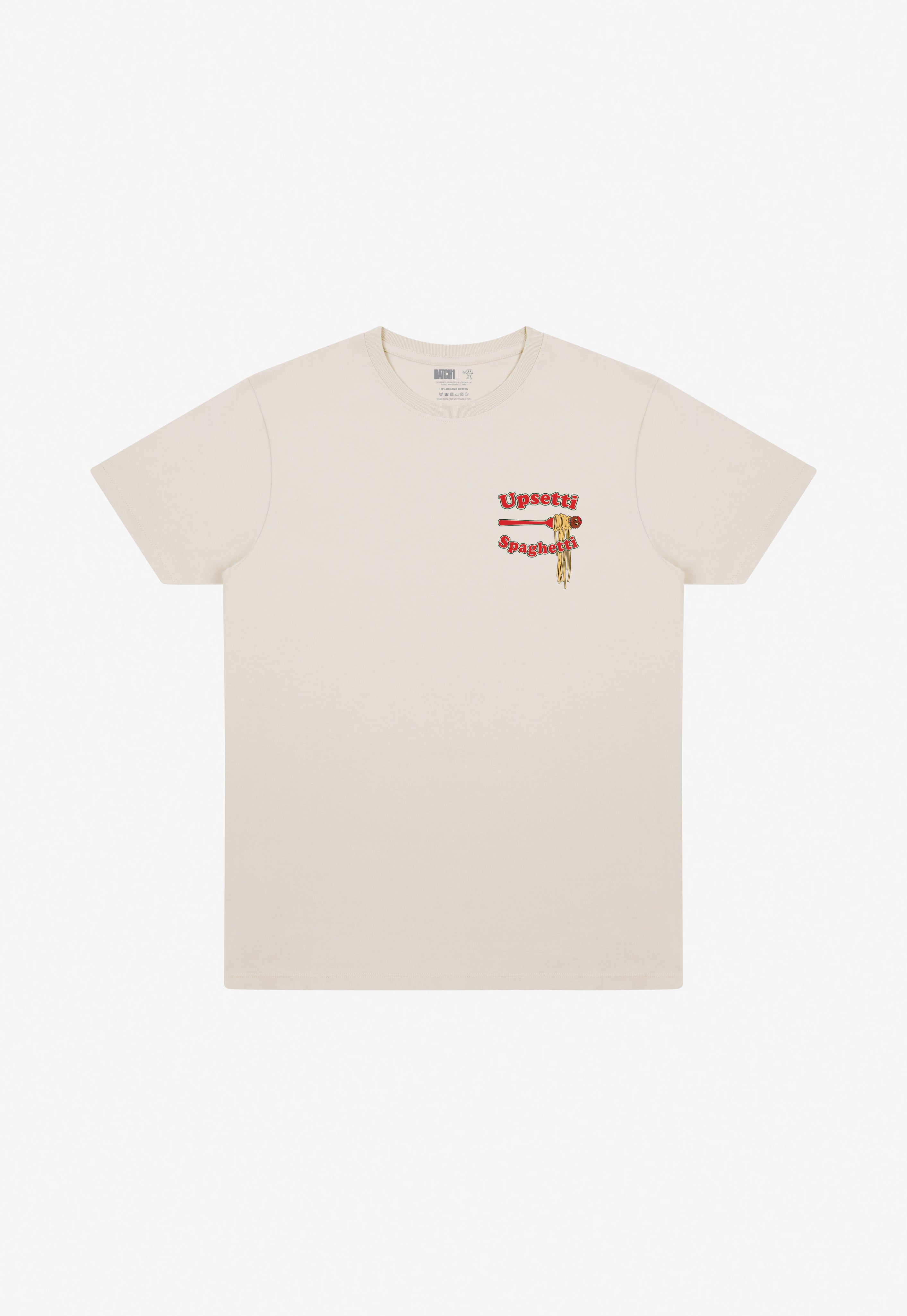 Upsetti Spaghetti T-Shirt In Sand