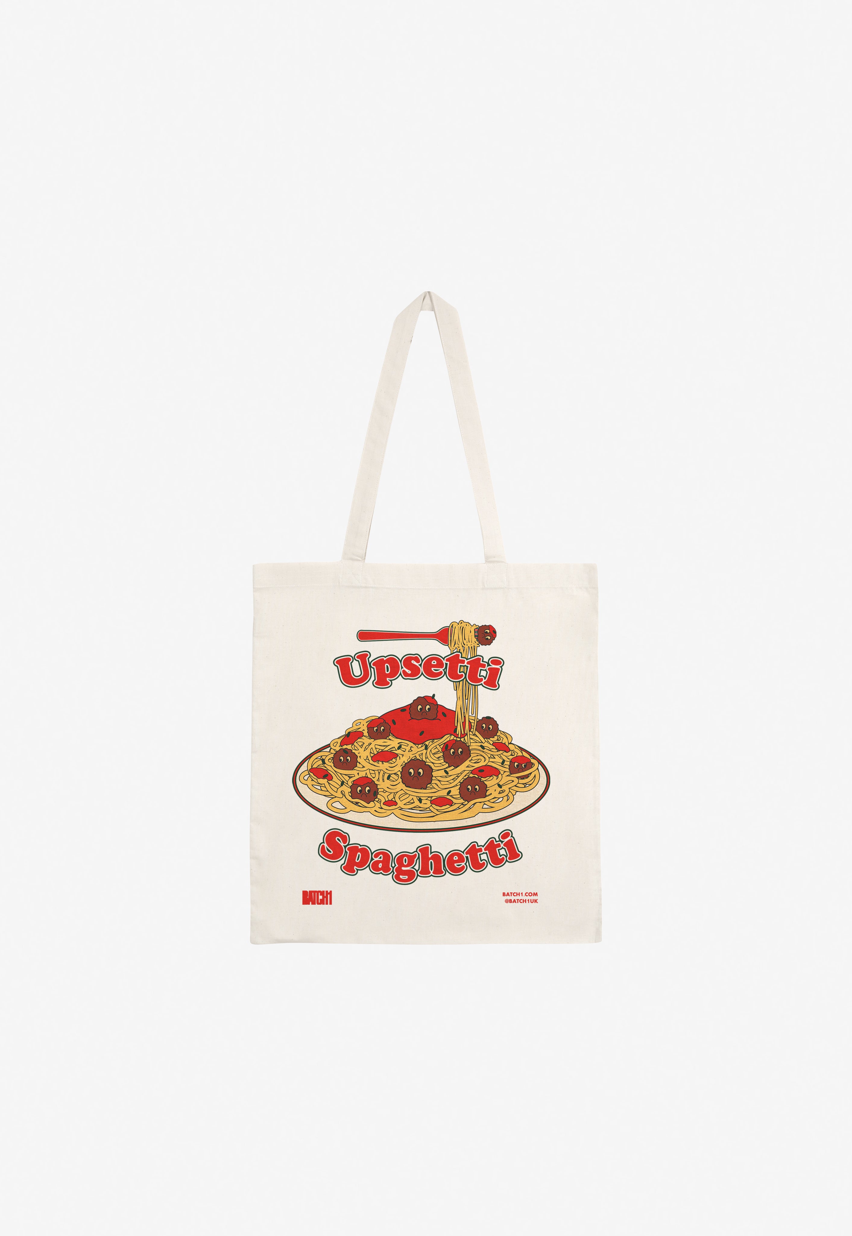 Upsetti Spaghetti Tote Bag