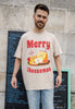 men's christmas cheese board t shirt 