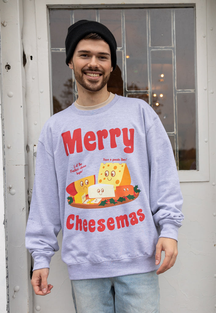 men's cheese lovers sweatshirt