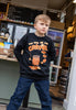 Kid's vintage style printed sweatshirt