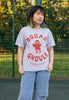 womens vintage style slogan tshirt