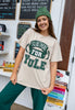 women's college style Christmas top 