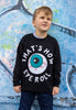 Kid's eco printed sweatshirt